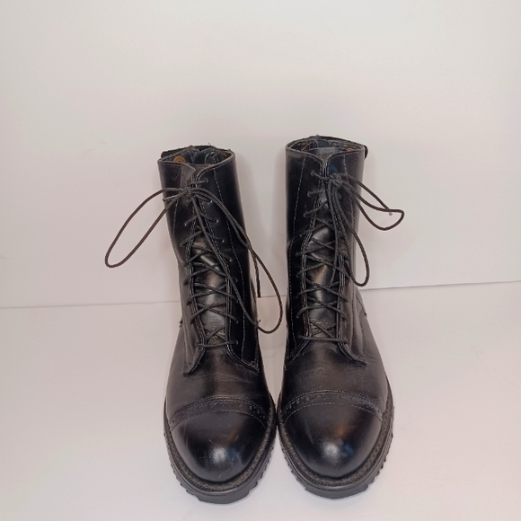 Grand Prix Women's size 6 Black Leather Equestrian Riding Boots - Picture 1 of 13